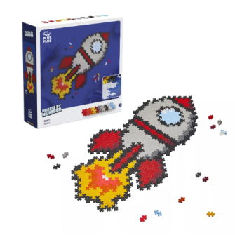 PLUS PLUS Puzzle Fusée 500Pcs